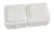 TRACON TR-PH11 - Falon kívüli kétpólusú kapcsoló+csatlakozóaljzat 16A/250VAC, IP54, (102)