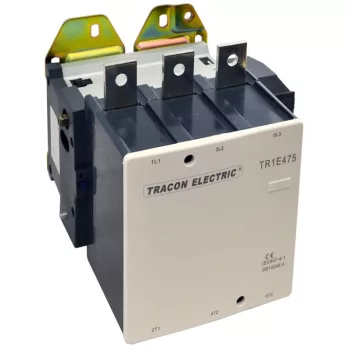   TRACON TR1E410V7 - Nagyáramú kontaktor 415V, 50Hz, 410A, 200kW, 400V AC, 3×NO+1×NO