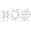 TRACON TR1E475V7 - Nagyáramú kontaktor 415V, 50Hz, 475A, 250kW, 400V AC, 3×NO+1×NO
