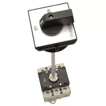   TRACON TS-20/3K - Szakaszoló kapcsoló ajtókupplunggal 400V, 50Hz, 20A, 3P, 5,5kW, 64×64mm