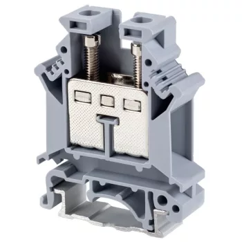   TRACON TSKA16 - Fázisvezető ipari sorozatkapocs, csavaros, sínre, szürke 2,5-16mm2, 800VAC, 101A