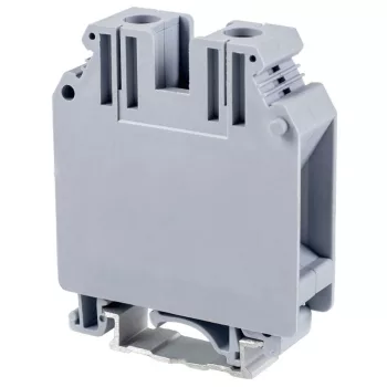  TRACON TSKA35 - Fázisvezető ipari sorozatkapocs, csavaros, sínre, szürke 6-35mm2, 1000VAC, 150A