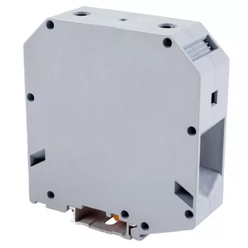   TRACON TSKA95 - Fázisvezető ipari sorozatkapocs, csavaros, sínre, szürke 25-95mm2, 1000VAC, 232A