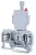 TRACON TSKC4B - Biztosítékos ipari sorozatkapocs, rugós, sínre, szürke 250V 6.3A 0.08-4 mm2 2P