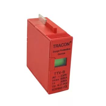   TRACON TTV-BM30 - Túlfeszültségvédő betét, 2.-es típus 30kA