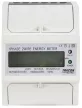 TRACON TVOF14 - LCD kijelzésű fogyasztásmérő,közvetlen, 1 fázisú, 4 modul 230VAC / 10(100)A