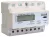 TRACON TVOF37MOD - LCD kijelzésű fogyasztásmérő,közvetlen, MODBUS, 3F, 7 modul 400VAC / 10(100)A