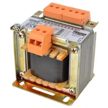   TRACON TVTR-50-A - Normál, egyfázisú kistranszformátor 230V / 3-6-12-24V, max.50VA