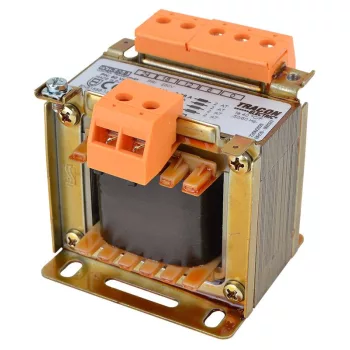  TRACON TVTR-50-B - Normál, egyfázisú kistranszformátor 230V / 6-12-18-24V, max.50VA