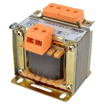   TRACON TVTR-50-D - Normál, egyfázisú kistranszformátor 230V / 24-42-110V, max.50VA