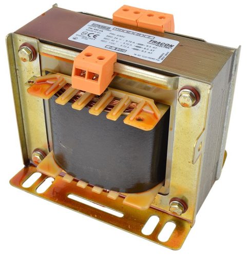 TRACON TVTR-630-D - Normál, egyfázisú kistranszformátor 230V / 24-42-110V, max.630VA