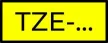 TRACON TZE-FX651 - Brother  TZe-FX651 szalagkazetta, sárga alap, fekete betű 24 mm / 8 m