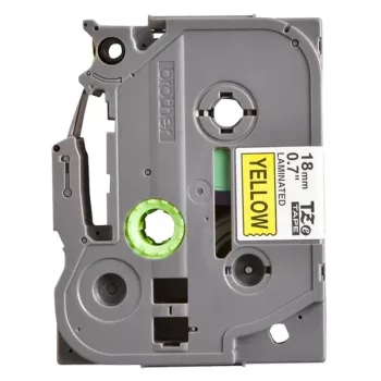   TRACON TZE-S621 - Brother  TZe-S621 szalagkazetta, sárga alap, fekete betű 9 mm / 8 m
