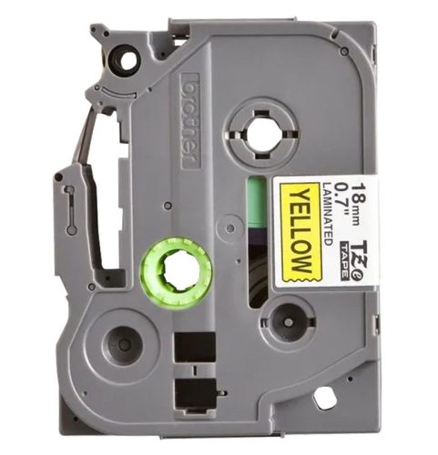 TRACON TZE-S621 - Brother  TZe-S621 szalagkazetta, sárga alap, fekete betű 9 mm / 8 m