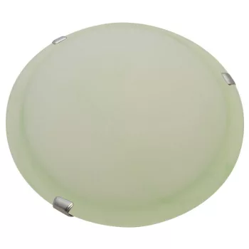   TRACON UFO-1-Z - Üveg mennyezeti UFO lámpatest, zöld 230V, 50Hz, E27, max.1×60W, D=300 mm