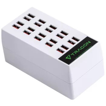 TRACON USB20A - USB állomás 20 USB-A, 240W