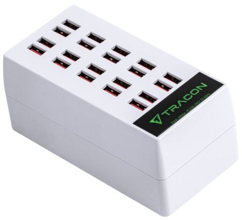 TRACON USB20A - USB állomás 20 USB-A, 240W