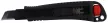 TRACON UTILK02 - Pengés kés, cink ötvözet markolat gumibetéttel, SK4 penge L=178mm, D=33mm, W=19mm, d=18mm