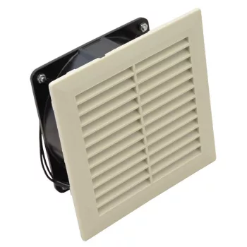   TRACON V150 - Szellőztető ventilátor szűrőbetéttel 150×150mm, 150 m3/h, 230V 50-60Hz, IP54