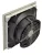 TRACON V215 - Szellőztető ventilátor szűrőbetéttel 250×250mm, 215m3/h, 230V 50-60Hz, IP54
