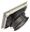TRACON V215 - Szellőztető ventilátor szűrőbetéttel 250×250mm, 215m3/h, 230V 50-60Hz, IP54
