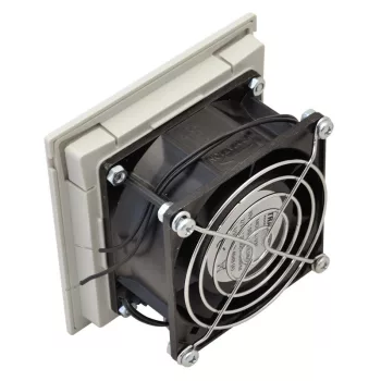   TRACON V35 - Szellőztető ventilátor szűrőbetéttel 105×105mm, 35m3/h, 230V 50-60Hz, IP54