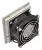 TRACON V35 - Szellőztető ventilátor szűrőbetéttel 105×105mm, 35m3/h, 230V 50-60Hz, IP54