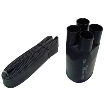   TRACON VE3512-SZ - Végelzáró készlet árnyékolatlan kábelekhez 4×6-4×25mm2
