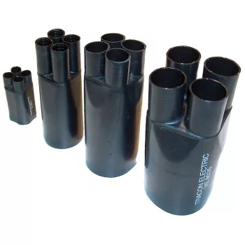   TRACON VE8035 - Végelzáró, 4-erű kábelhez, gyantás 4×120-4×240mm2, (4×34/12,5mm+1×85/39mm)