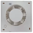 TRACON VF100-B - Fürdőszoba ventilátor, golyóscsapágy 230 VAC, 15W, 80 m3/h, 33 dB,100 mm