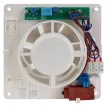 TRACON VFM100-BTH - Fürdőszoba vent. hőelemmel műk. frontzs, golyóscs+időz+pára 230 VAC, 15W, 80 m3/h, 33 dB,100 mm