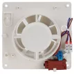 TRACON VFM100-B - Fürdőszoba vent. hőelemmel műk. frontzsaluval, golyóscsapágy 230 VAC, 15W, 80 m3/h, 33 dB,100 mm