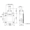 TRACON VM110 - Helyzetkapcsoló, kúpos fémházas 1xNO+1xNC, 6A/230V AC-15, 0,3A/250V DC-13, IP66