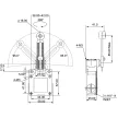 TRACON VM145 - Helyzetkapcsoló, lengőkar-görgő 1xNO+1xNC, 6A/230V AC-15, 0,3A/250V DC-13, IP66