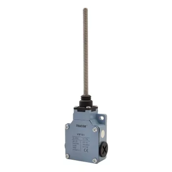   TRACON VM181 - Helyzetkapcsoló, rugószáras (acél) 1xNO+1xNC, 6A/230V AC-15, 0,3A/250V DC-13, IP66