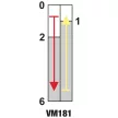 TRACON VM181 - Helyzetkapcsoló, rugószáras (acél) 1xNO+1xNC, 6A/230V AC-15, 0,3A/250V DC-13, IP66