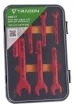 TRACON VSET7 - 7 darabos 1000 V-ra szigeteltcsavarkulcs készlet 1000V, CR-V, 8-19mm