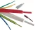 TRACON ZS064K - Zsugorcső, vékonyfalú, 2:1 zsugorodás, kék 6,4/3,2mm, POLIOLEFIN