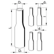 TRACON ZSRSET-2DB - Kötéskészlet szalagárnyékolású, 4-erű kábelhez, gyantás 4×35mm2-4×120mm2, (4×30/8mm, l=200mm)+(1×85/25mm, L=1000mm)