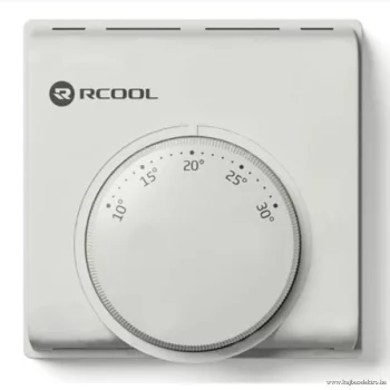   SZOBATERMOSZTÁT RCOOL TR1 (TR-010) (PT-108) ALAPTÍPUS ELŐTÉT ELLENÁLLÁSSAL MMG