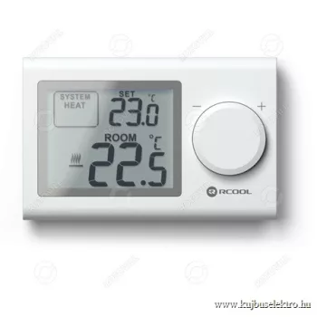   SZOBATERMOSZTÁT RCOOL VISION3, LCD, NEM PROGRAMOZHATÓ, ÚJ MODELL