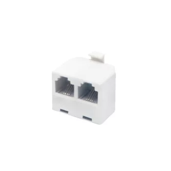   SOMOGYI ELEKTRONIC - TS 16-2/WH - Tel.elosztó,6P4C, 1d-2a,fehér