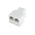 SOMOGYI ELEKTRONIC - TS 17-2X - Tel.elosztó,6P4C, 1a-2a,fehér