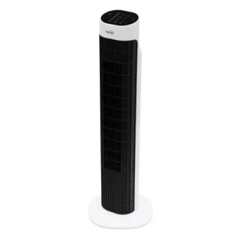   SOMOGYI ELEKTRONIC - TWFR100B - Oszlopventilátor távirányítóval, fekete, 79 cm, 45 W
