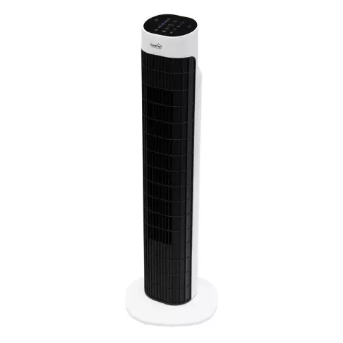 SOMOGYI ELEKTRONIC - TWFR100B - Oszlopventilátor távirányítóval, fekete, 79 cm, 45 W