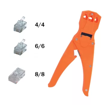   SOMOGYI ELEKTRONIC - TW 3-6 - Tel.dugó fogó, 4/4,6/6,8/8 műa