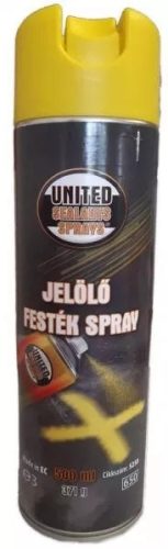 Jelölő spray sárga US 500ml