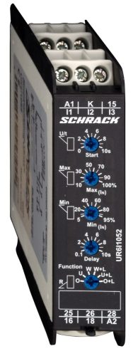 SCHRACK-UR6I1052 Áramfelügyeleti relé, 1 fázisú, 5A, 24-240VAC/DC