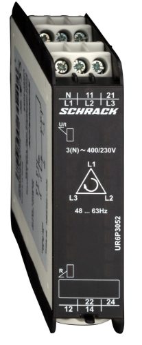 SCHRACK-UR6P3052 Fázis felügyeleti relé