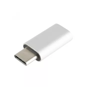   SOMOGYI ELEKTRONIC - USBC A1 - USB-C dugó - microUSB-B aljzat átalakító, fém